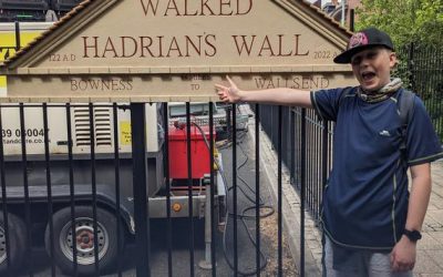 Sebastien walks Hadrian’s Wall for 52 Lives!