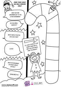 StacieSwift_ChristmasActivitySheet World Kindness Day Fundraiser - Archie sold socks!